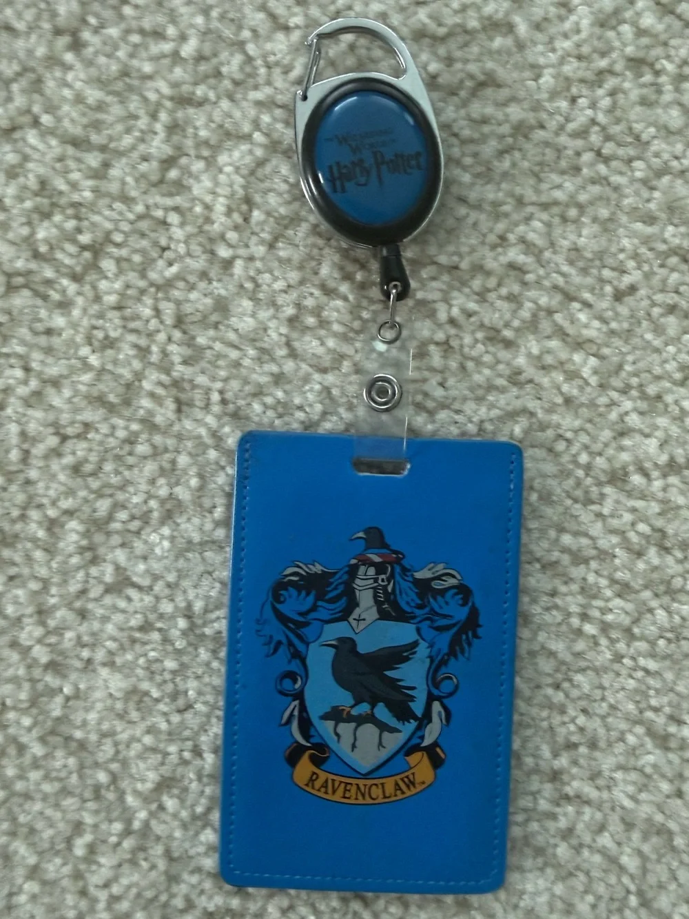 Universal Wizarding World Harry Potter Ravenclaw Retractable ID Holder
